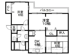 小泉ファインハイツ【3階】の間取り