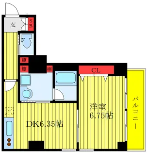 ファインビル【1階】の間取り