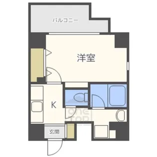 クレイドル四天王寺【2階】の間取り