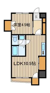 早川ビル【4階】の間取り