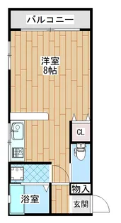 アメニティガーデン2000【1階】の間取り