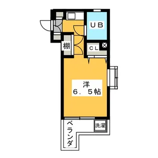 メゾン・ド・ミュール【3階】の間取り