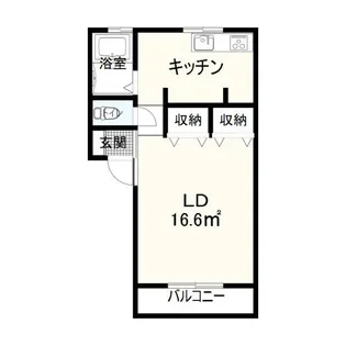 エスペランサ【1階】の間取り