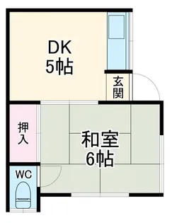 萩原荘【2階】の間取り