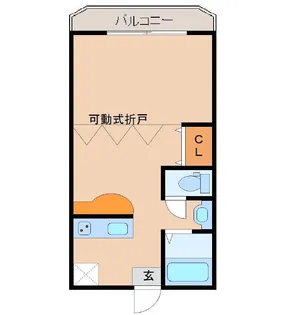 フォレストインムーM【1階】の間取り