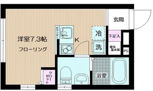 コローナ赤羽【1階】の間取り