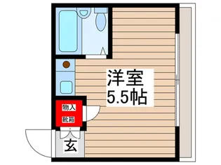 ウエストハイツ【2階】の間取り