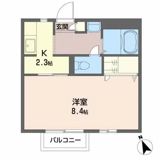 リライアンス【2階】の間取り