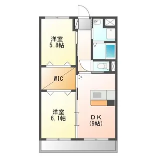 プライムタウン【1階】の間取り