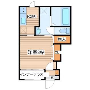 Spica(スピカ)【1階】の間取り