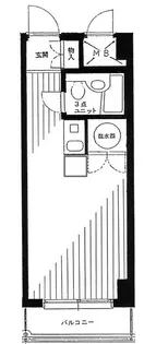 ヴィラ・シェール【2階】の間取り
