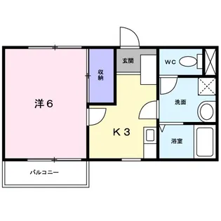 埼玉県上尾市東町1【アパート】の間取り