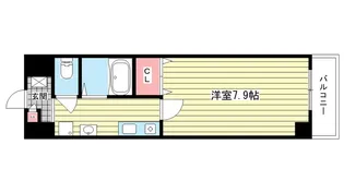 大阪府豊中市服部本町4【マンション】の間取り