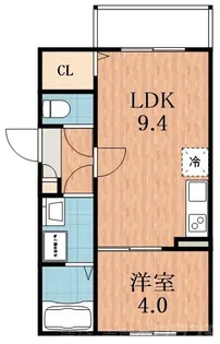 大阪府大阪市生野区生野西3【アパート】の間取り