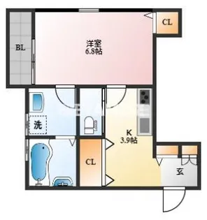 Signpostジラソーレ【1階】の間取り