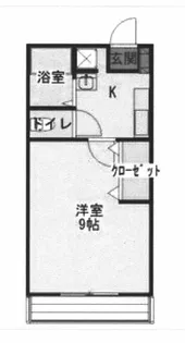 群馬県前橋市関根町3【アパート】の間取り