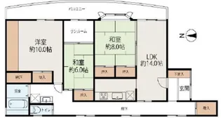 コーポアポロン【2階】の間取り