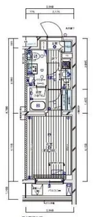 メインステージ武蔵中原フレイス【3階】の間取り