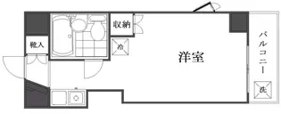 スカイコート子安【4階】の間取り