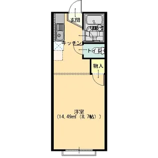 アネックス21イシハラ2【2階】の間取り