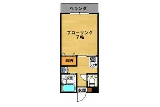 ふじみハイツ【2階】の間取り