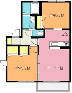La MAISON du ESPOIR【1階】の間取り