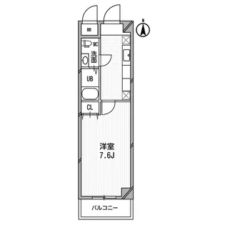 アーデン和泉町【8階】の間取り