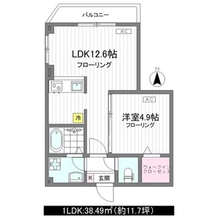 Grand Ciel(グラン シエル)【3階】の間取り