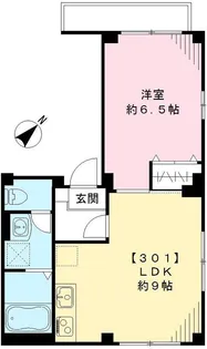 シェーン ヴァルト【3階】の間取り