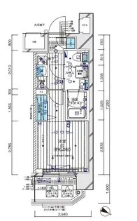 メインステージ横濱伊勢佐木II【10階】の間取り