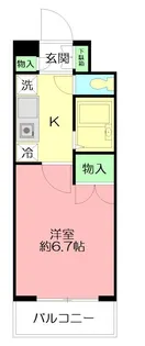 フレンズえびな【3階】の間取り