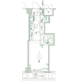 パークウェル目黒本町【2階】の間取り