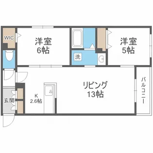 INSPIRE【2階】の間取り