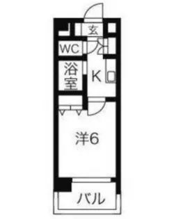 Duo・Crea西五反田【3階】の間取り