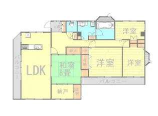 メゾンタカハシ【3階】の間取り