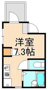 MELDIA梅田【3階】の間取り