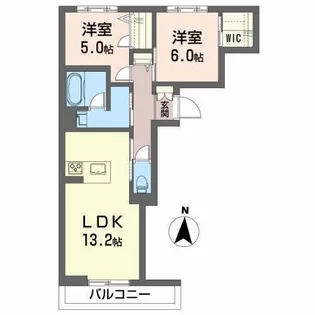 グレースいわき【3階】の間取り