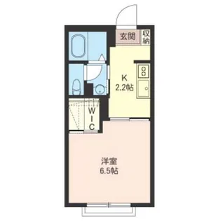 ベルセゾンC【1階】の間取り