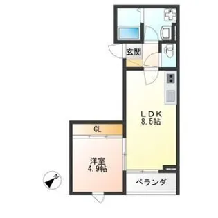 Marriott【2階】の間取り