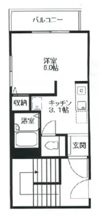 テル代官山【2階】の間取り