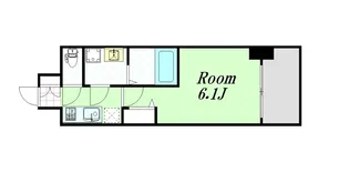 エスリード江坂セントラム【2階】の間取り