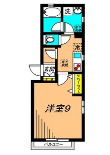 メゾンヴェール【1階】の間取り