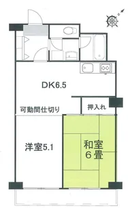 シティハイツ吉祥寺【4階】の間取り