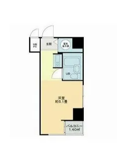 ライオンズマンション麻布【6階】の間取り