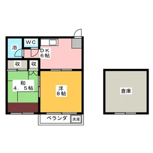 メゾン笹の台【2階】の間取り