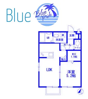 フォレスト湘南【2階】の間取り