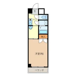 ロイヤル江戸橋【1階】の間取り