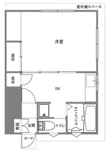 伊村ビル【3階】の間取り