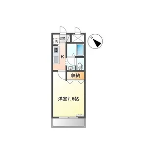 エヴァーグリーン【2階】の間取り