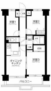 ワコーレ吉野町ガーデン【7階】の間取り